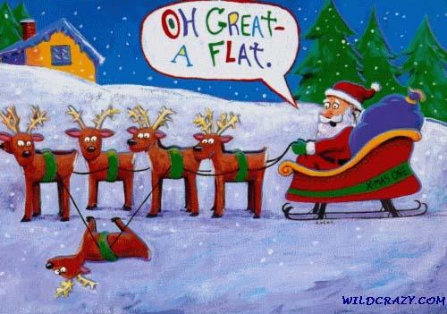 santa flat